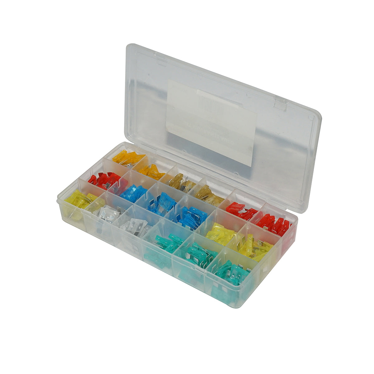 Set of 70 standard automotive fuses combined 5A-30A Breckner Germany